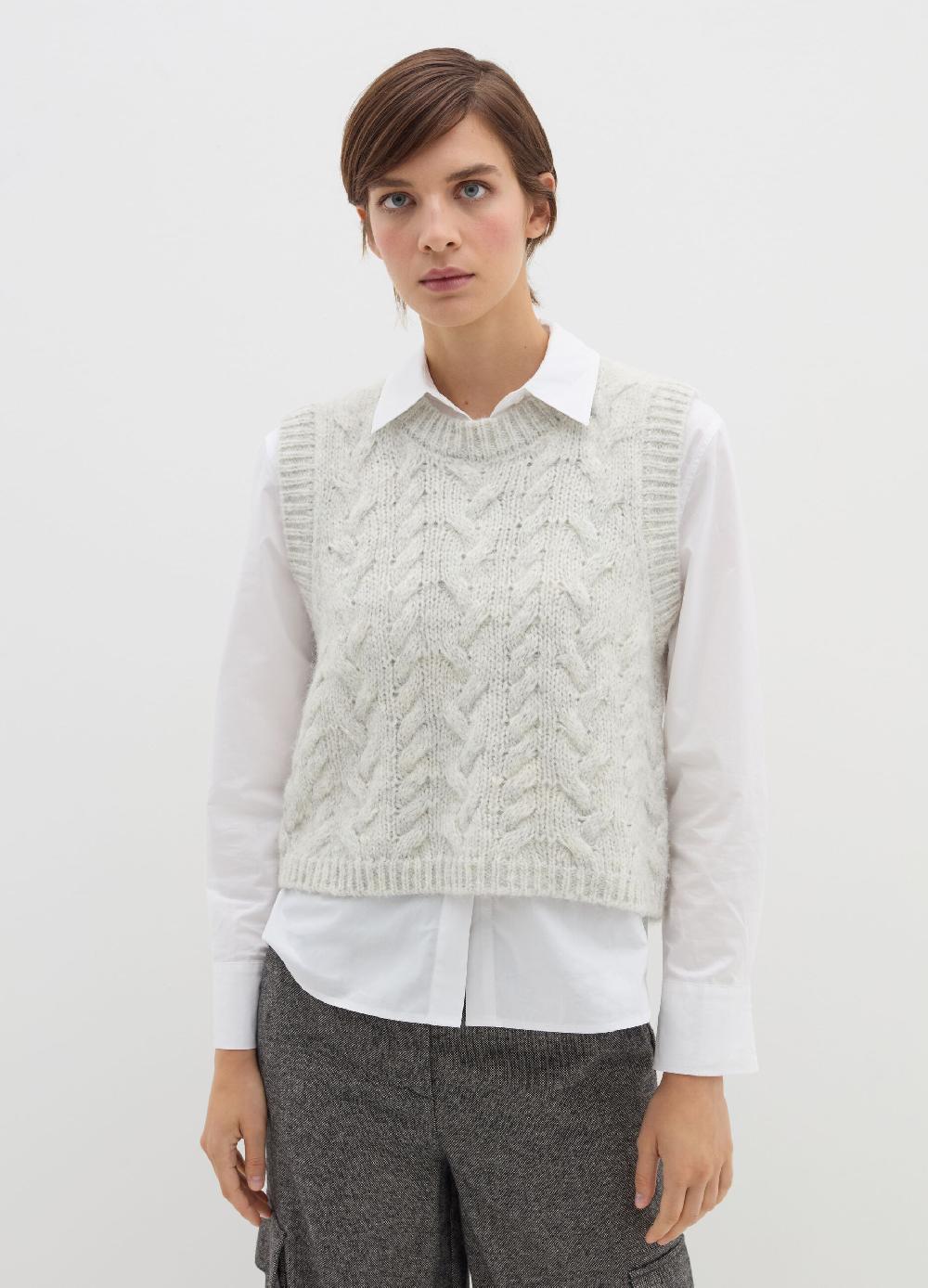 Stefanel Gilet chiuso con laccetti Promozione Limitata