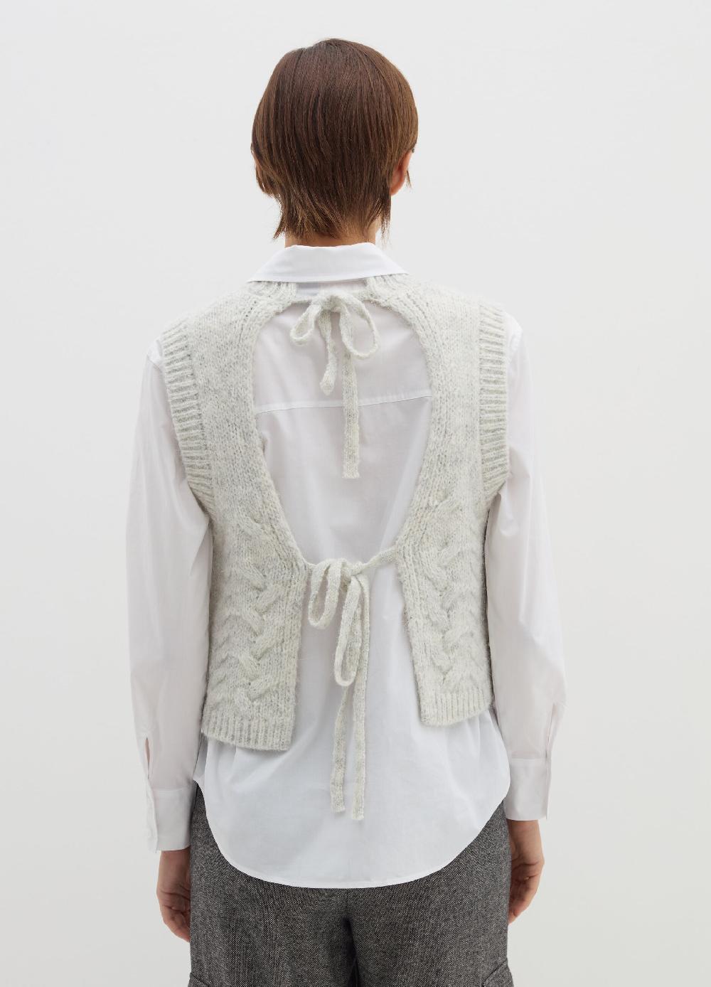Stefanel Gilet chiuso con laccetti Promozione Limitata