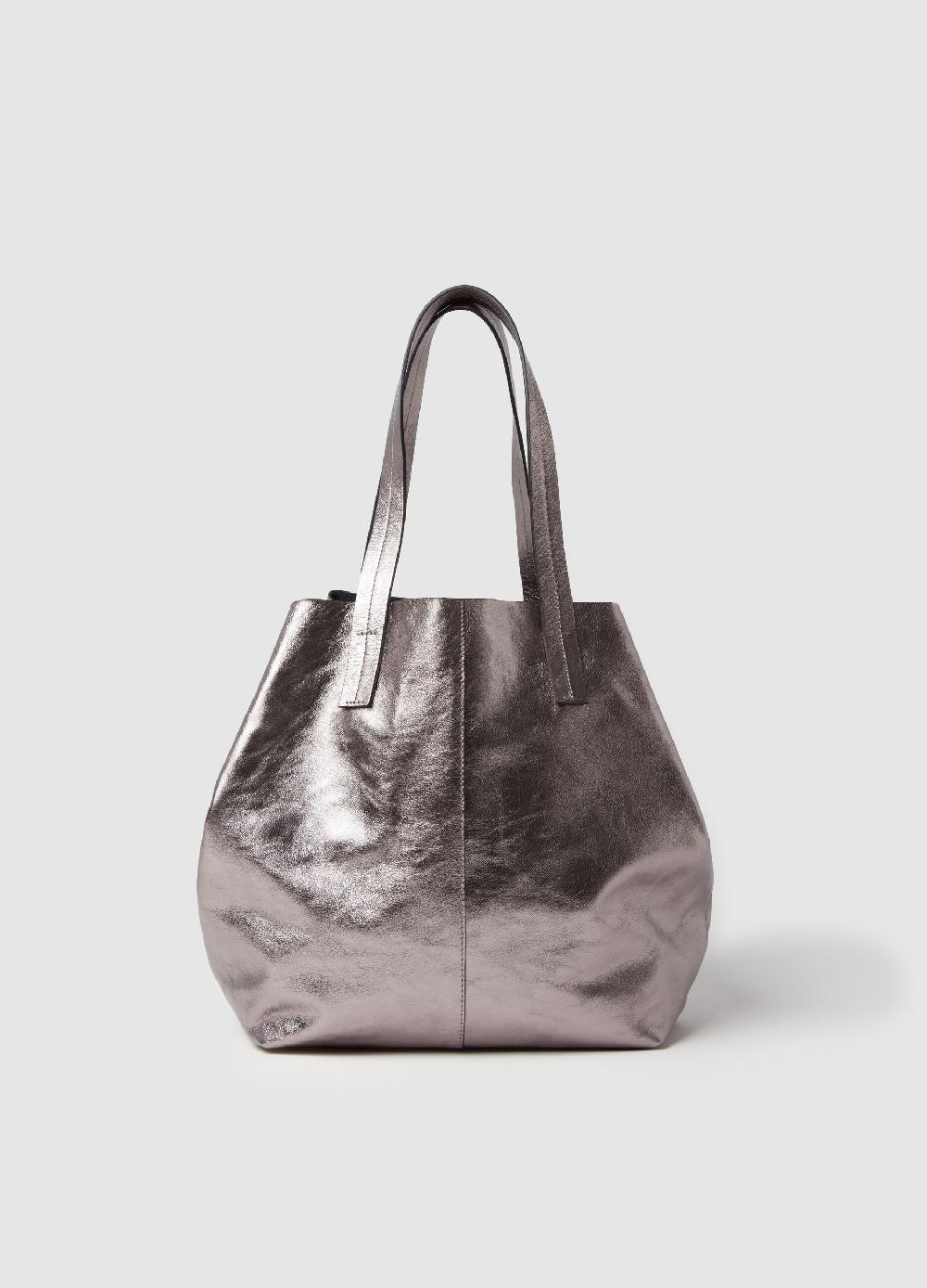 Stefanel Borsa shopper in pelle Shopping Online