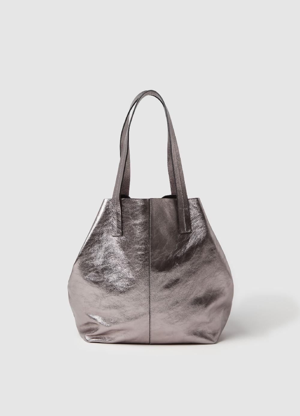 Stefanel Borsa shopper in pelle Shopping Online