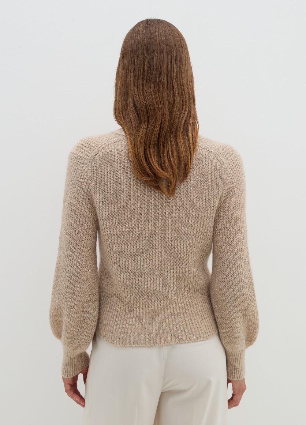 Stefanel Cardigan in lurex con scollo a V Moda