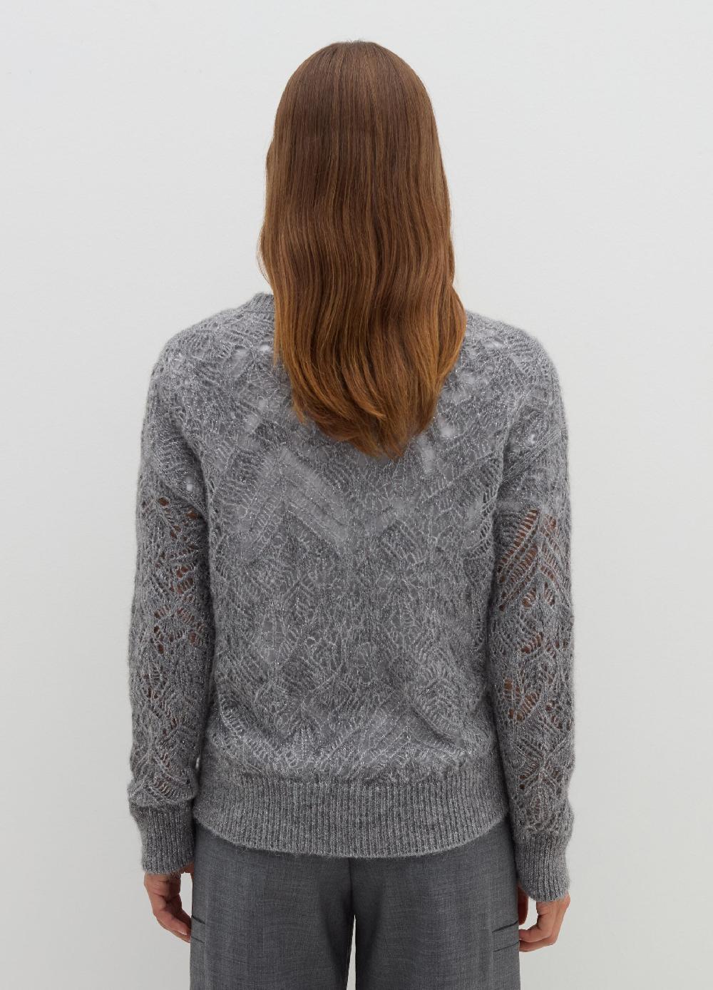 Stefanel Pullover traforato con lurex Qualità Garantita