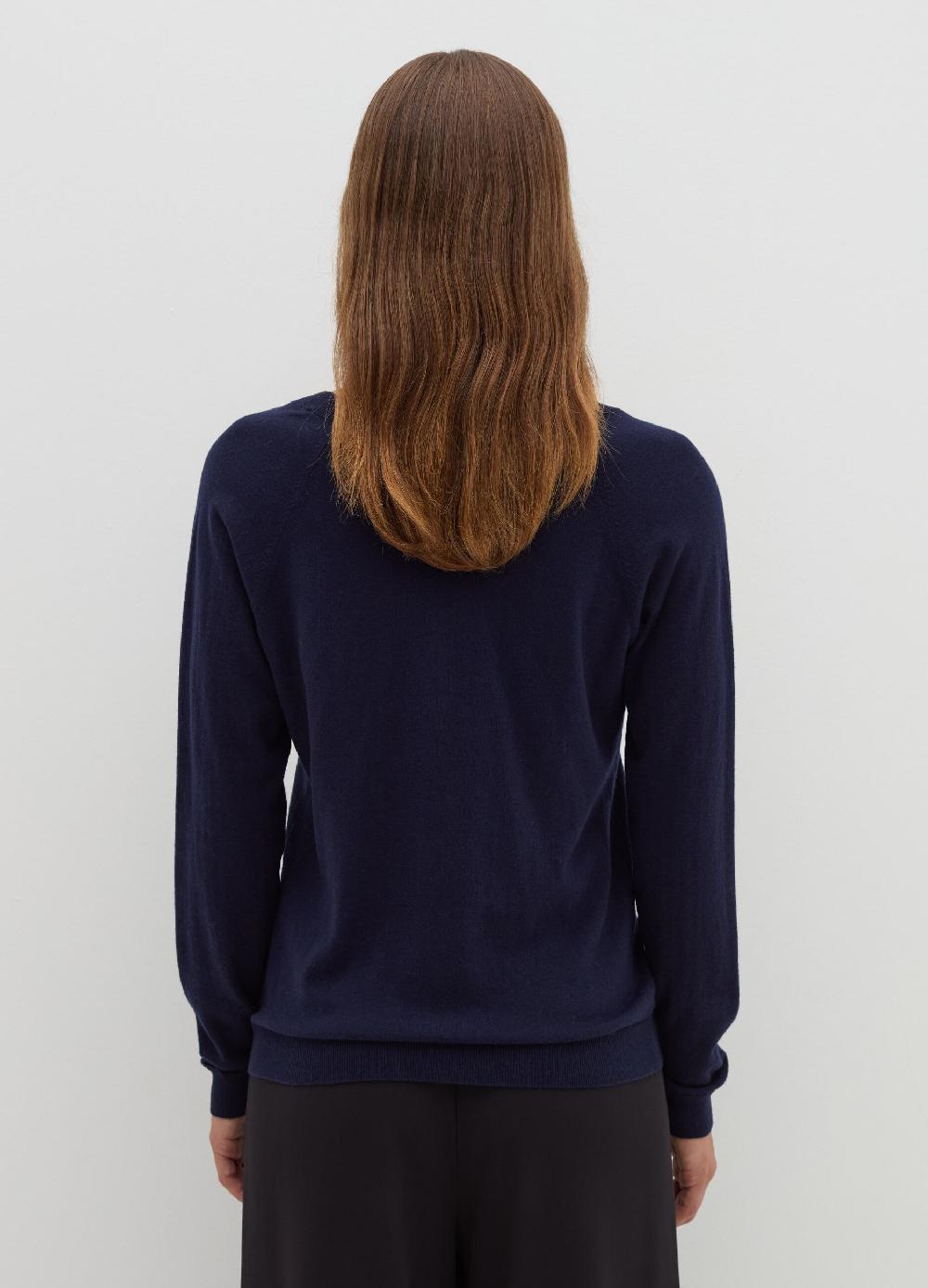 Stefanel Pullover in lana cotone e cashmere scollo a V Offerta