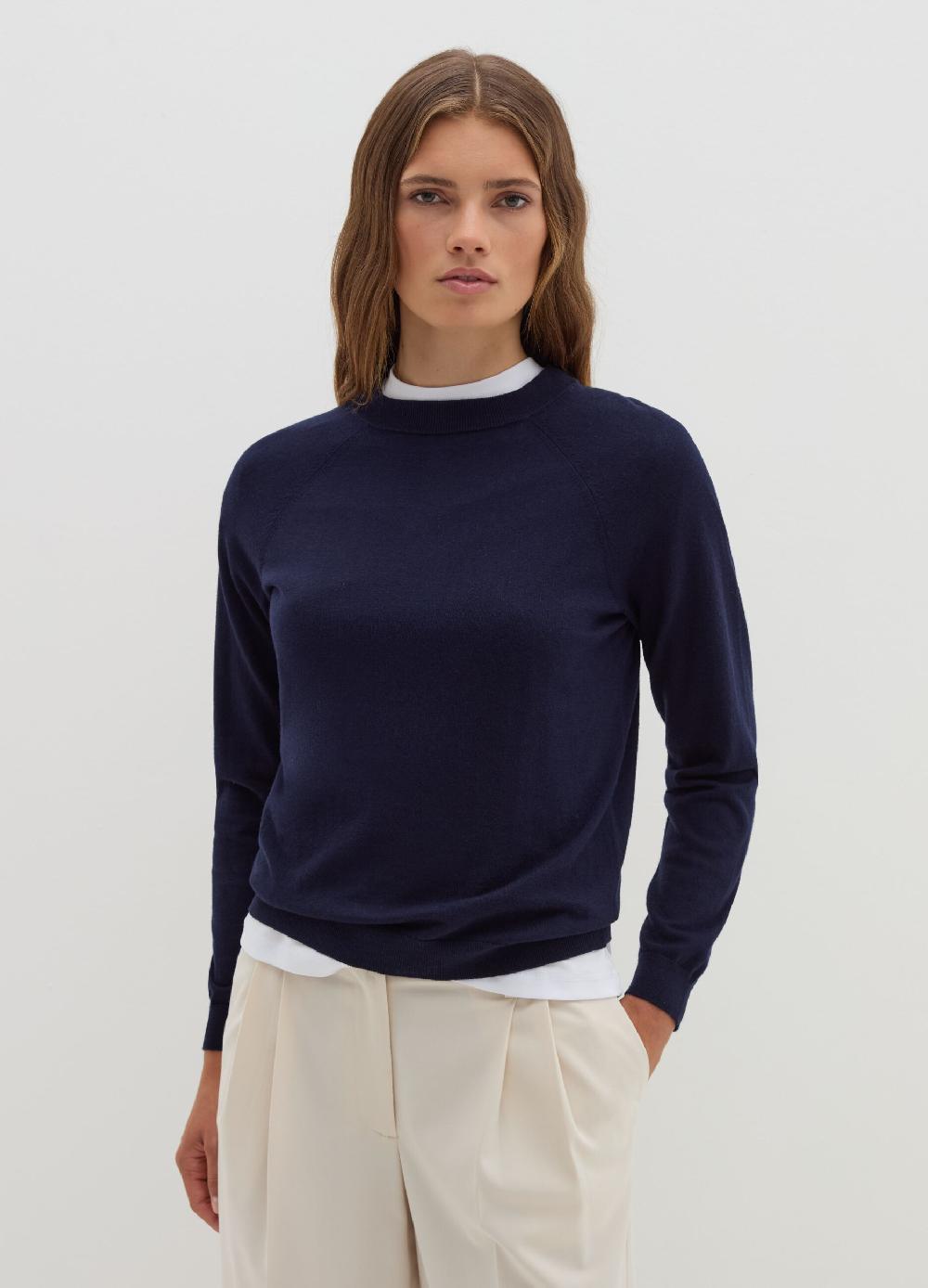 Stefanel Maglia in lana cotone e cashmere Offerta per la Festa della Mamma