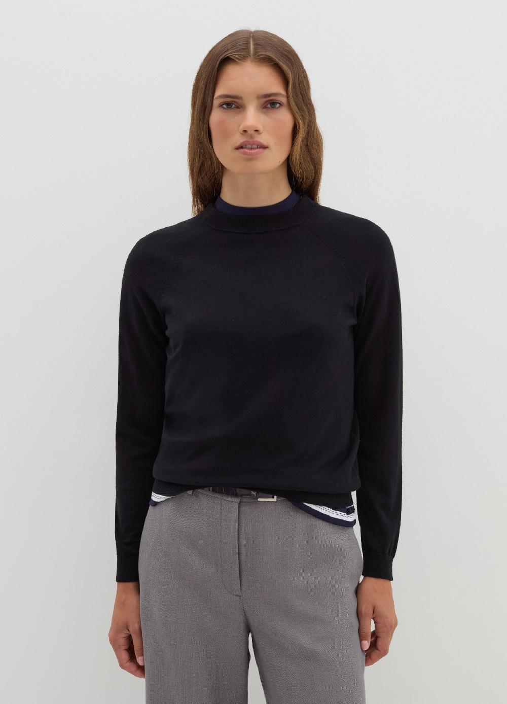 Stefanel Maglia in lana cotone e cashmere In Vendita