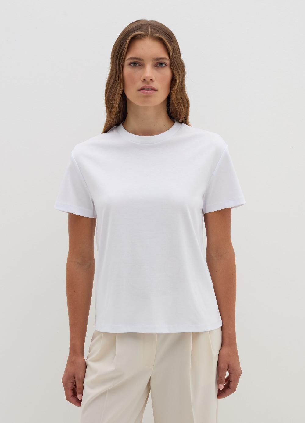Stefanel T-shirt girocollo in jersey Vendita Calda