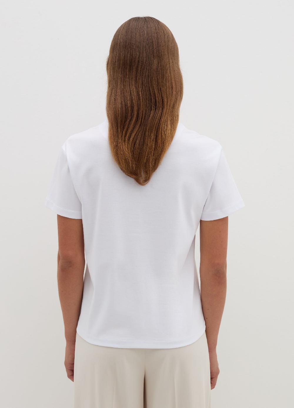 Stefanel T-shirt girocollo in jersey Vendita Calda