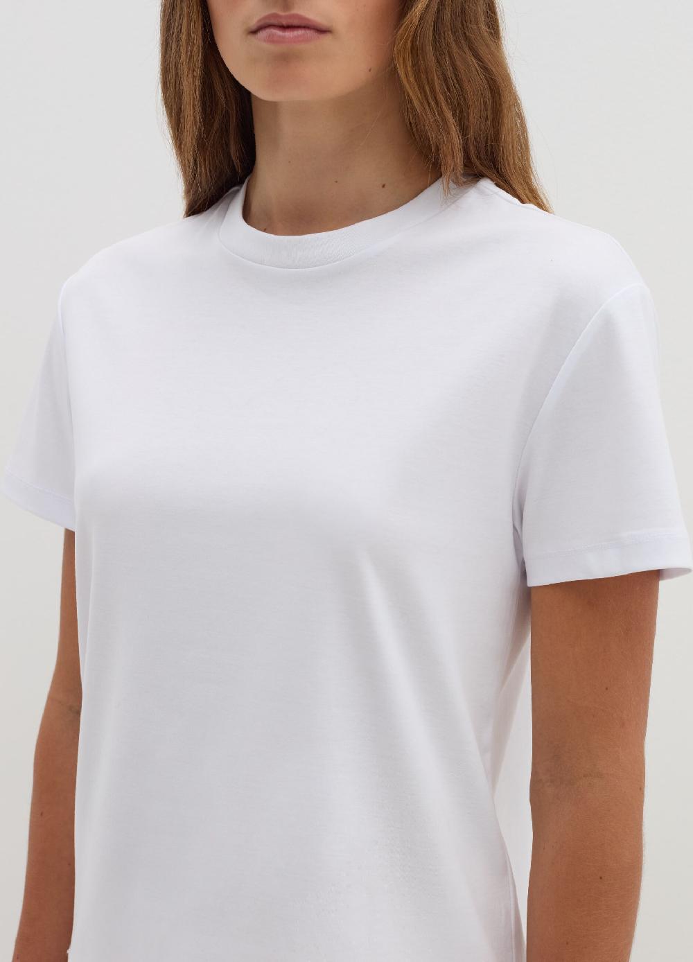 Stefanel T-shirt girocollo in jersey Vendita Calda