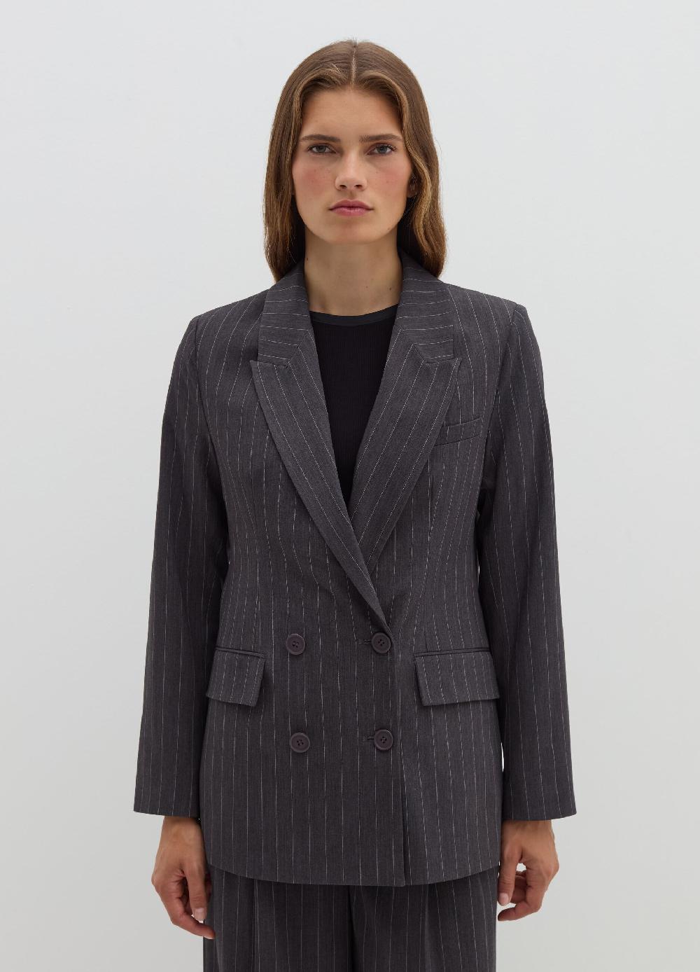 Stefanel Blazer gessato doppiopetto Negozio