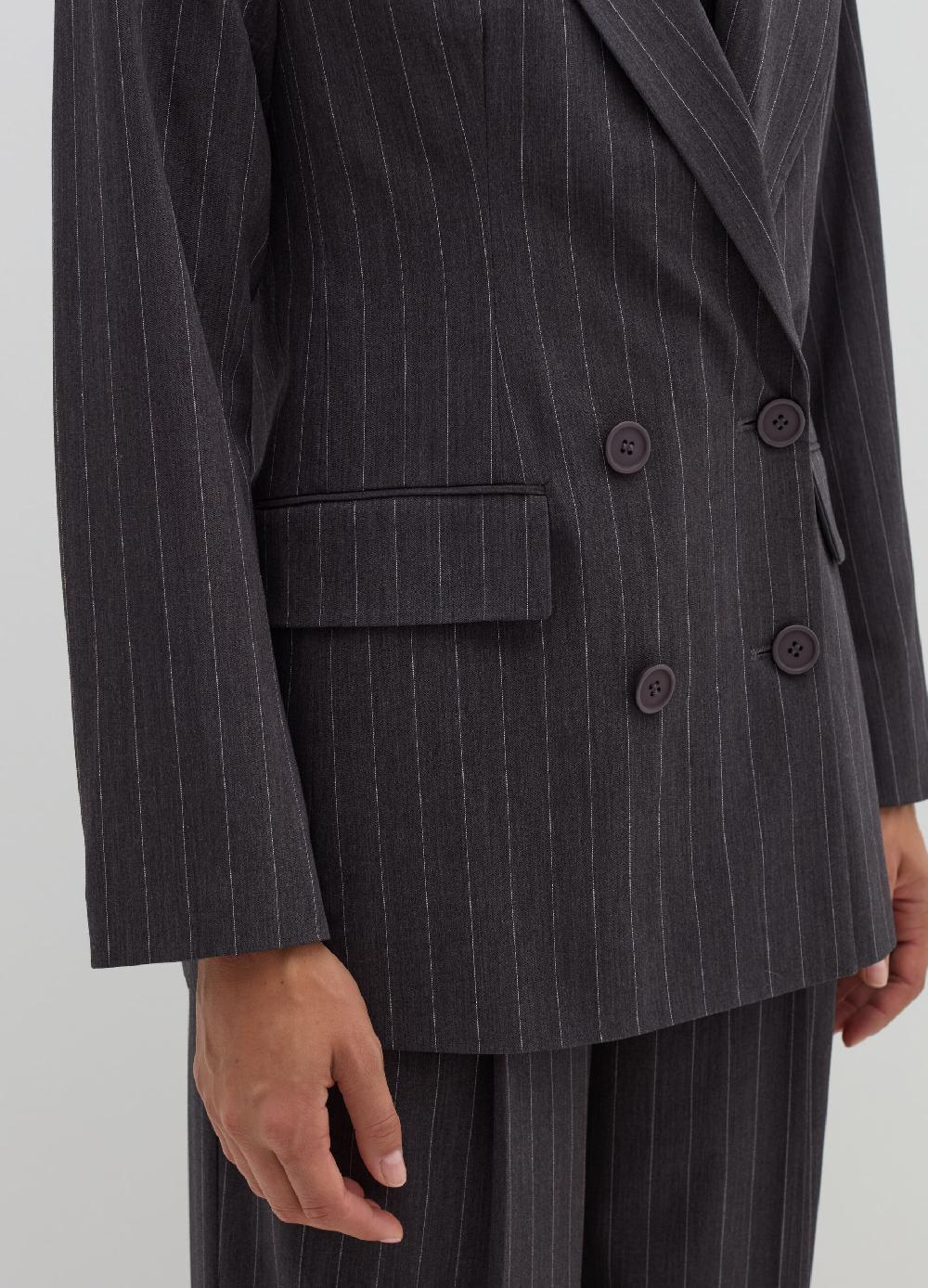 Stefanel Blazer gessato doppiopetto Negozio