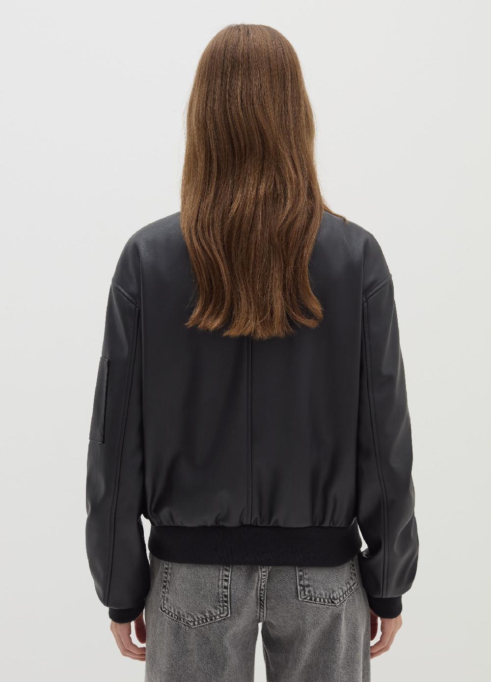 Stefanel Bomber full-zip effetto lucido Pezzi Unici