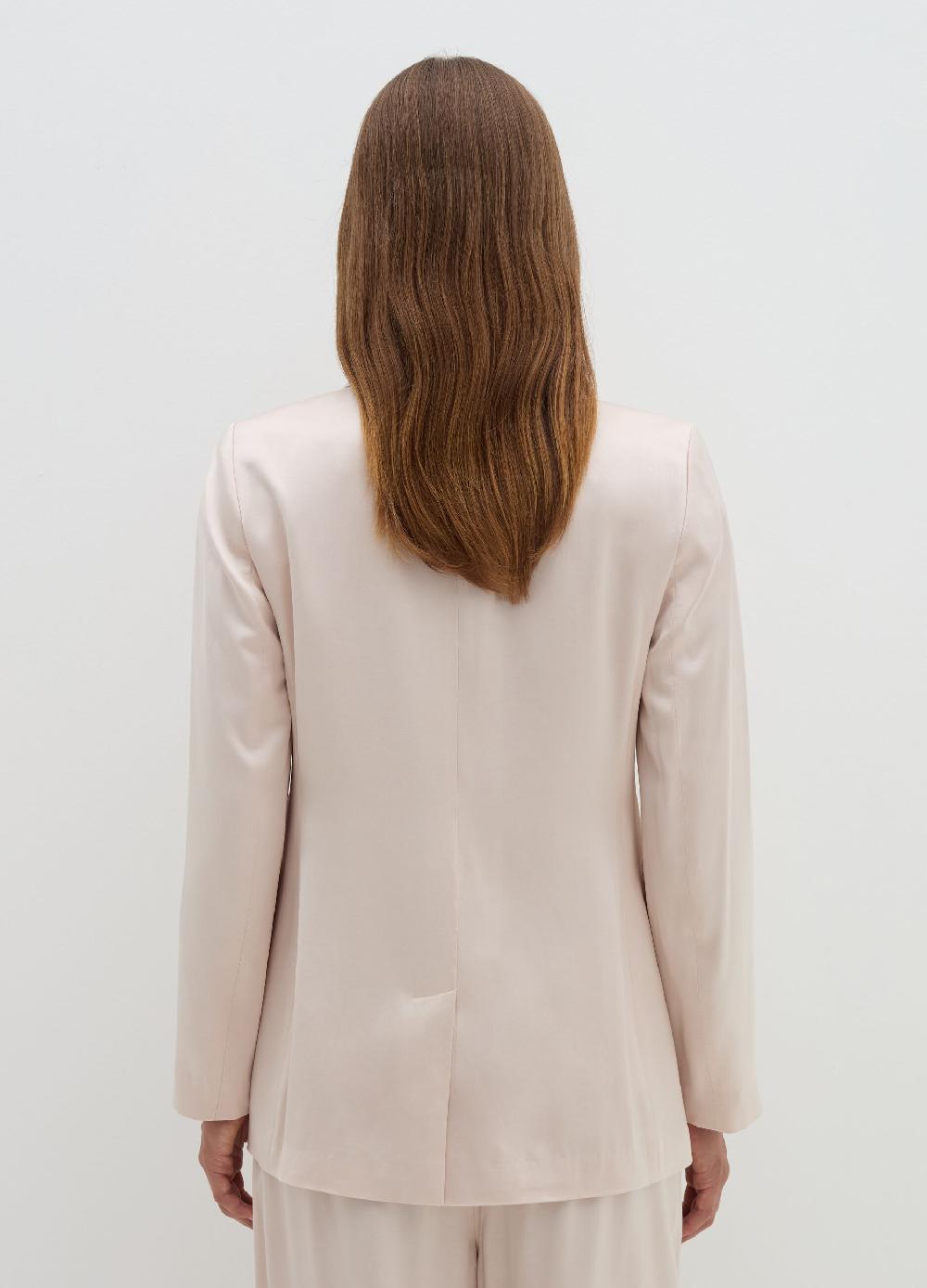 Stefanel Blazer fluido monopetto in viscosa satin Ultimi tre giorni
