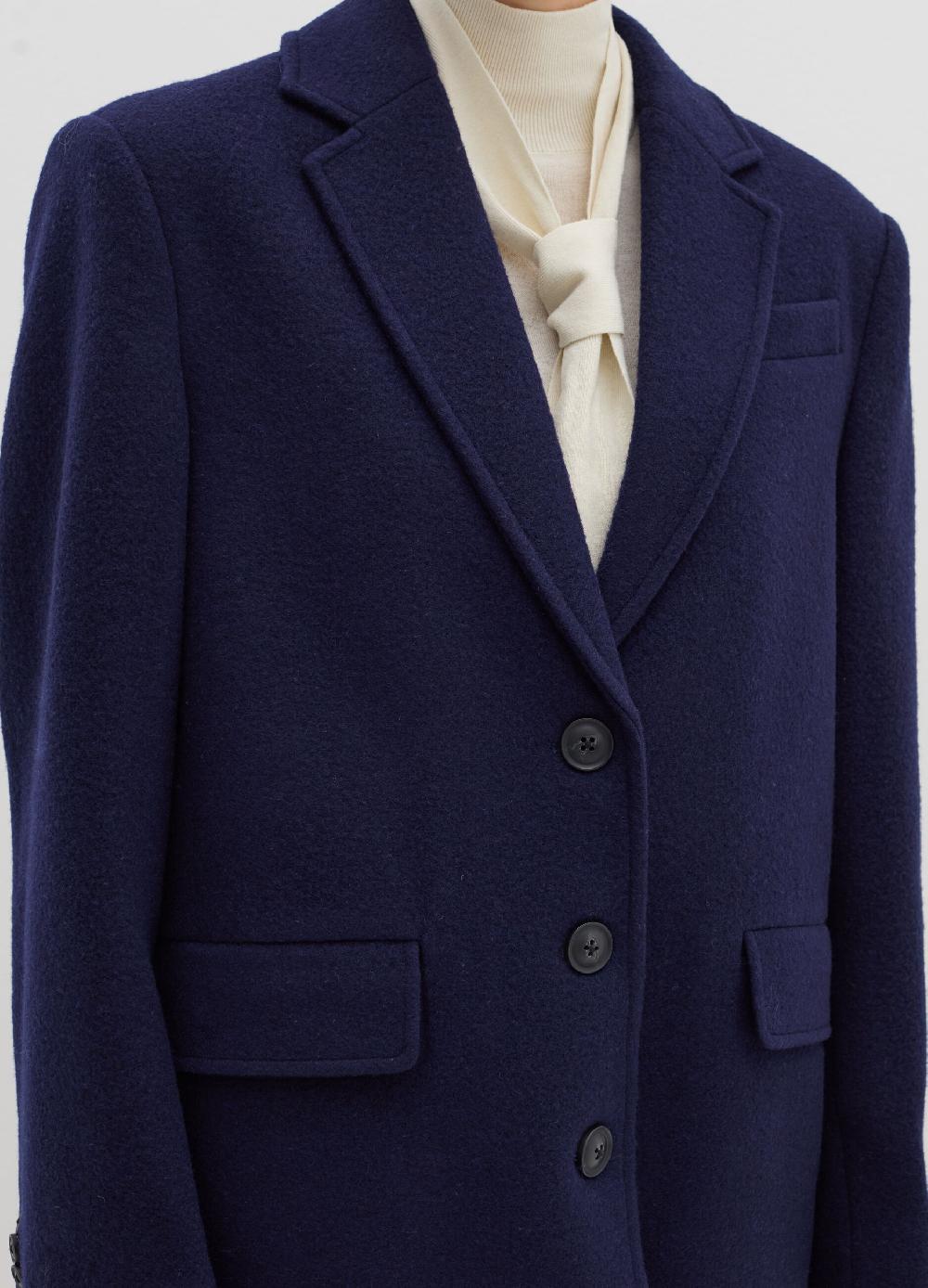 Stefanel Cappotto sette ottavi in panno Acquista Ora