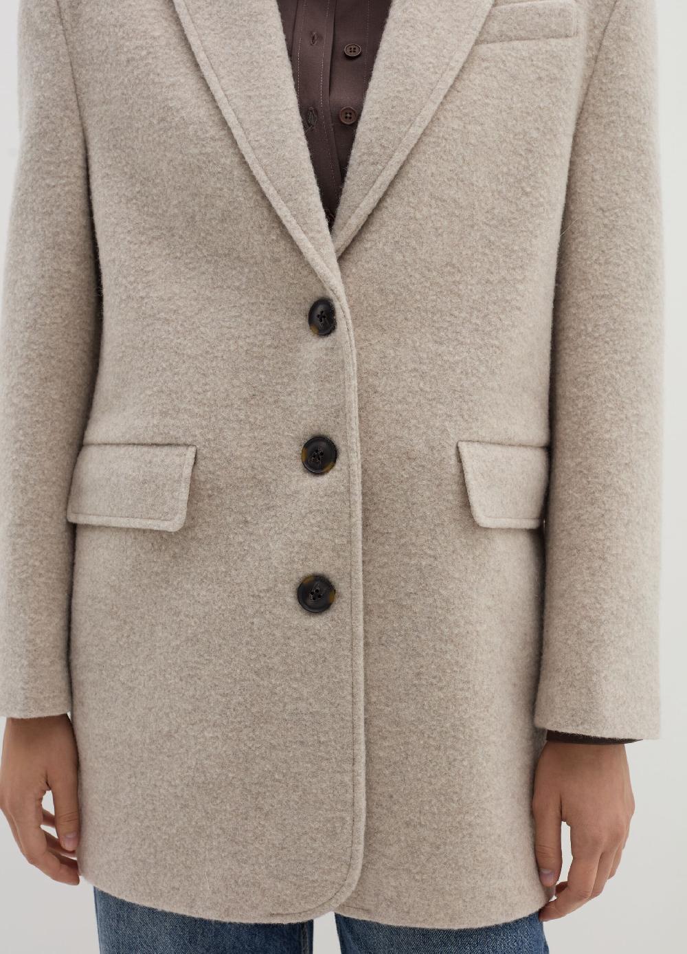 Stefanel Cappotto sette ottavi in panno Promozione Limitata