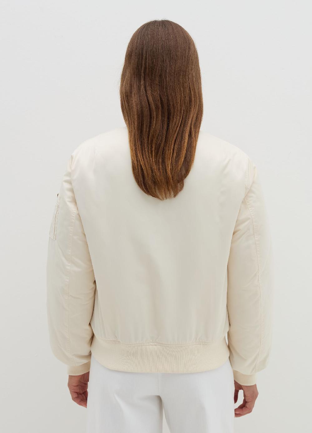 Stefanel Bomber full-zip effetto satin Offerta
