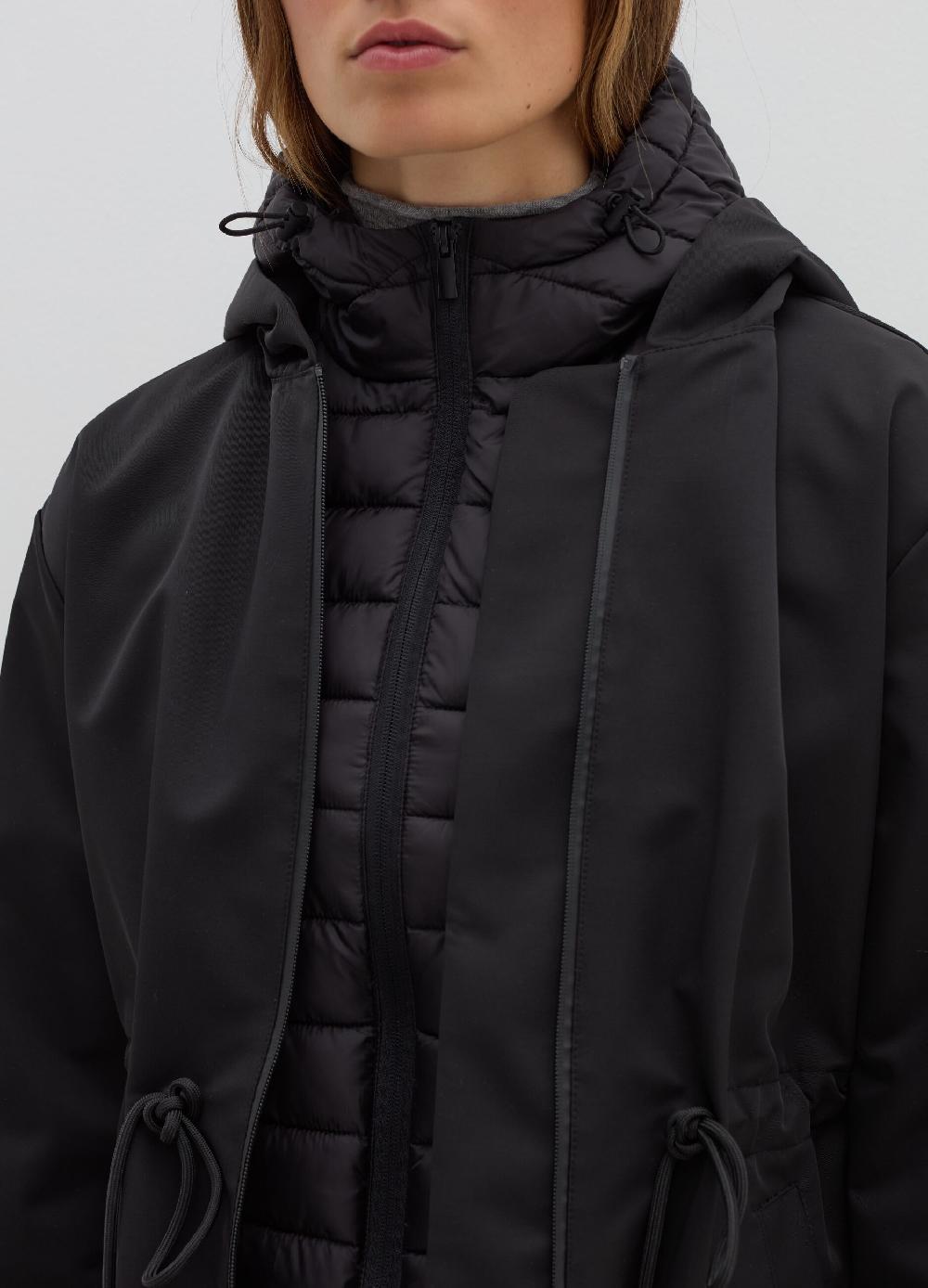 Stefanel Parka in nylon tecnico con gilet rimovibile Online