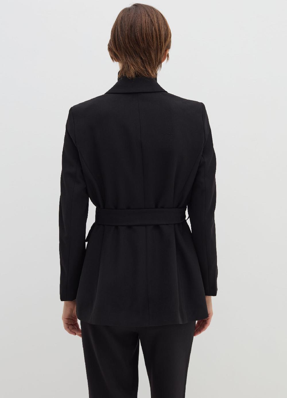Stefanel Blazer monopetto con cintura In Vendita