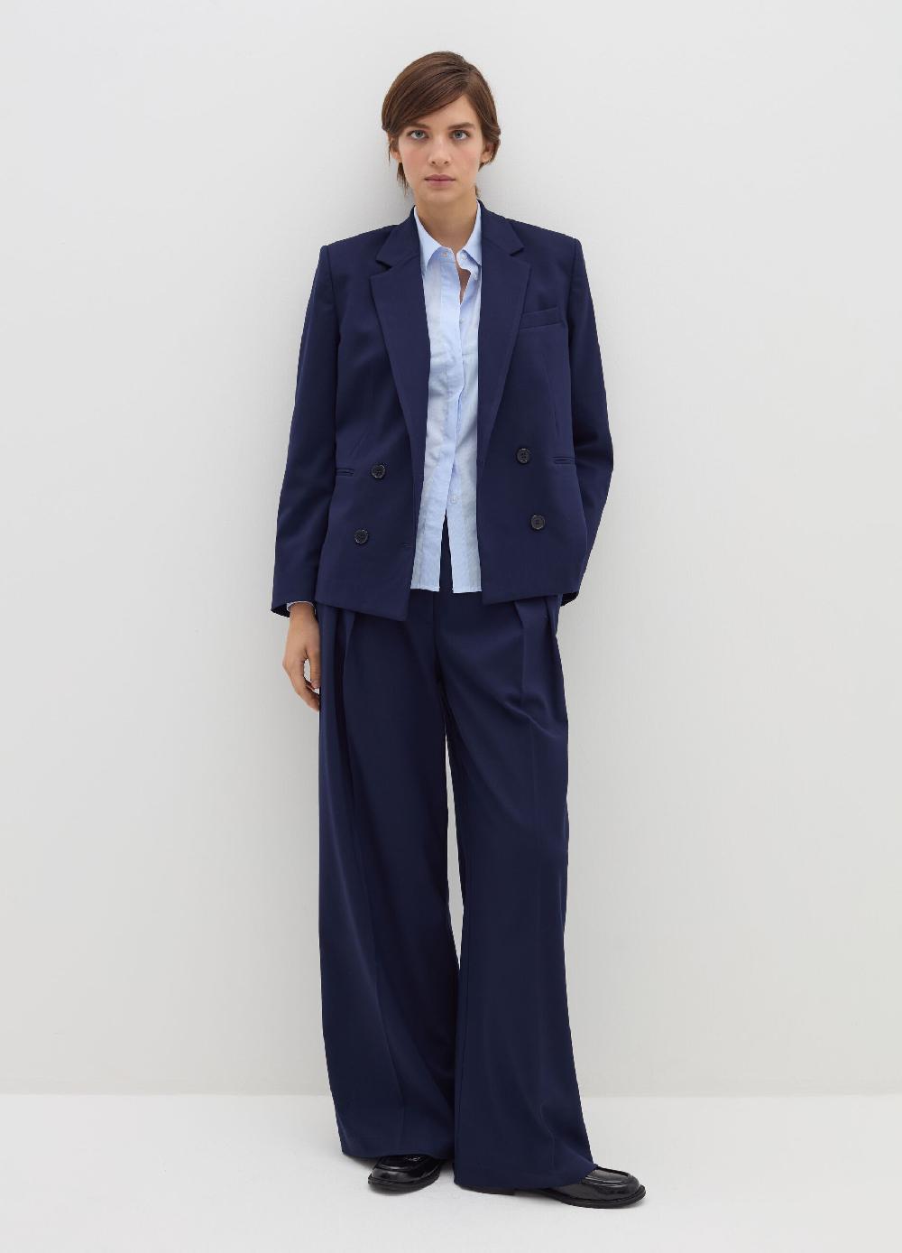 Stefanel Blazer doppiopetto in flanella Offerte