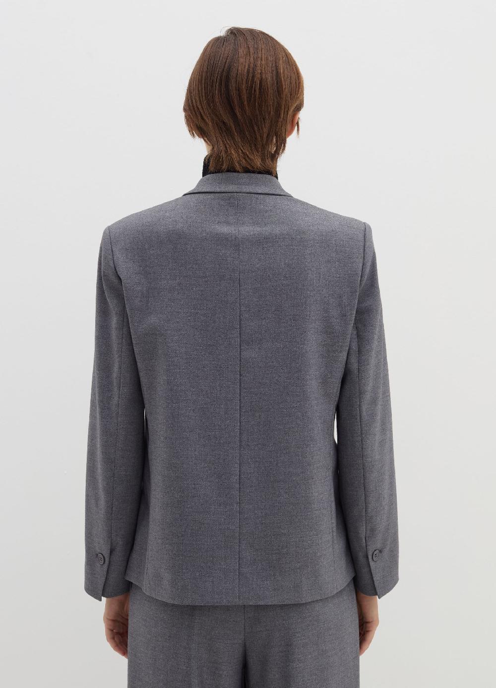 Stefanel Blazer doppiopetto in flanella Hotsell