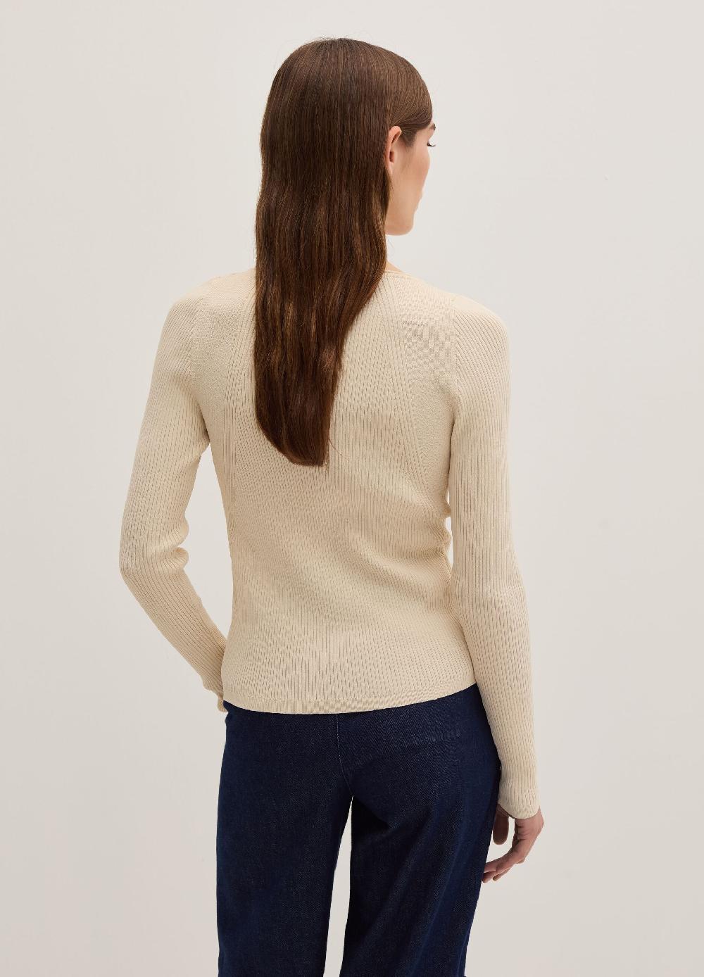Stefanel Cardigan in crêpe con dettagli cut out In Saldo