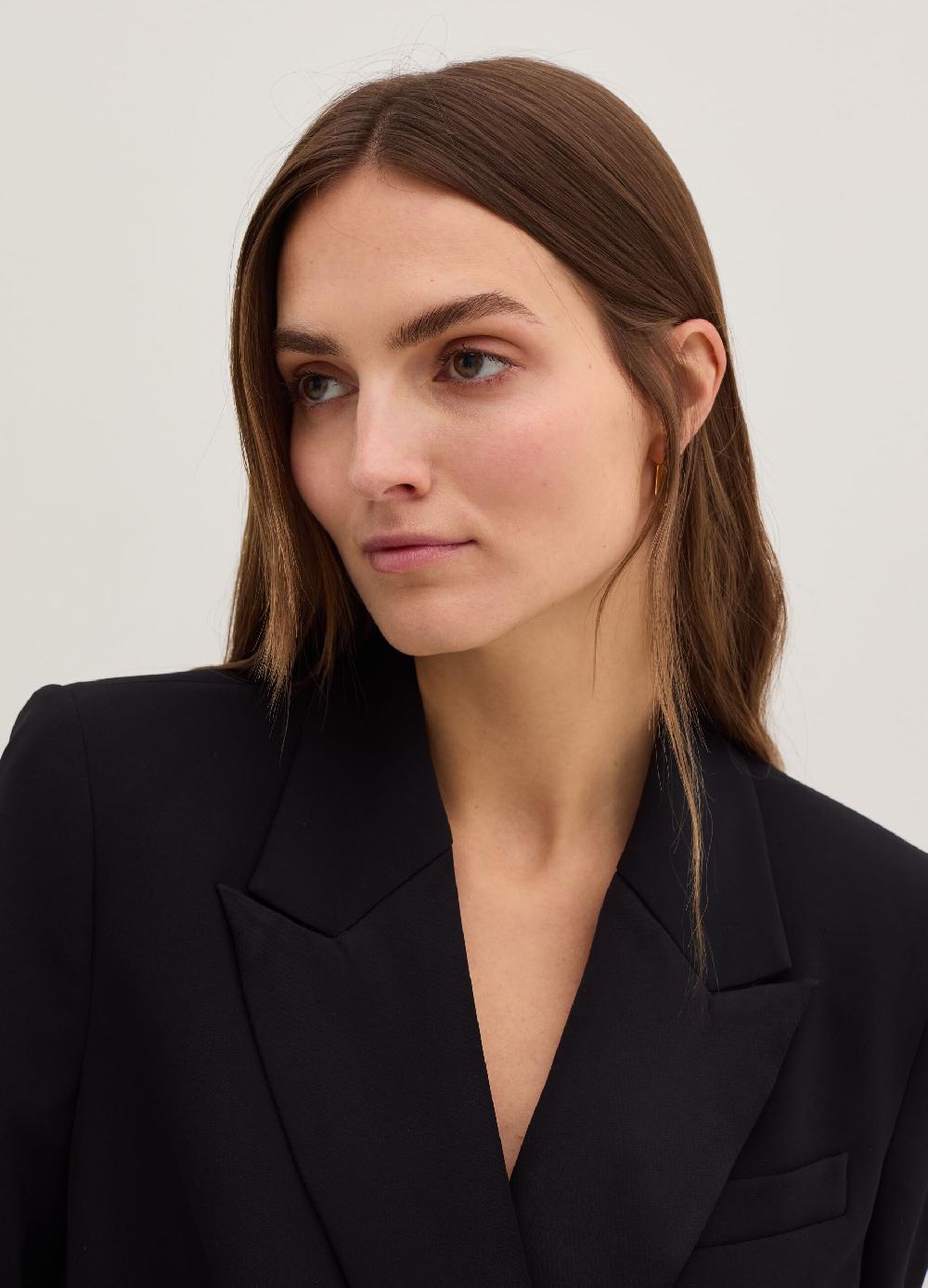 Stefanel Blazer doppiopetto in cadi tecnico Italia