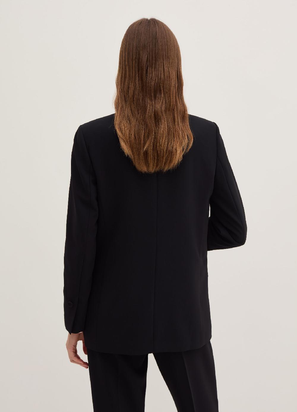 Stefanel Blazer doppiopetto in cadi tecnico Italia