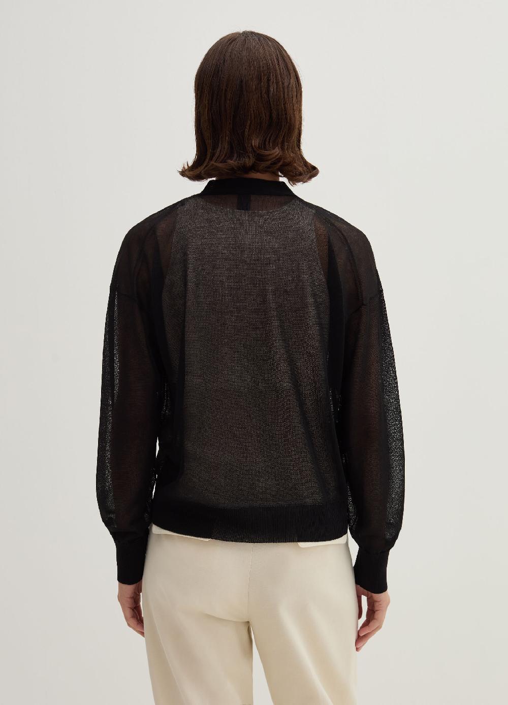Stefanel Cardigan effetto trasparenza Vendita