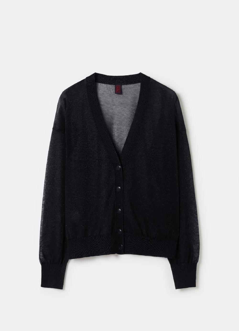 Stefanel Cardigan effetto trasparenza Vendita