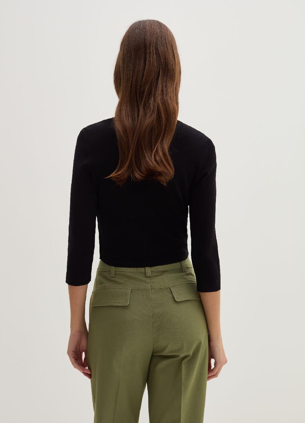 Stefanel Cardigan con maniche a tre quarti Spedizione Gratuita