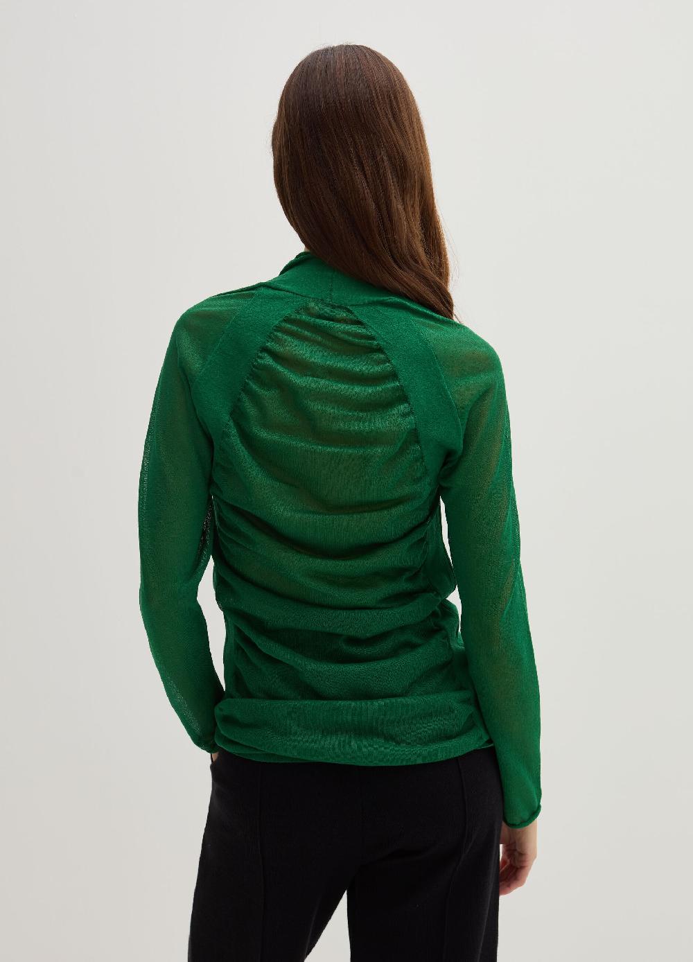 Stefanel Maglia effetto trasparenza con maniche raglan Acquista Ora
