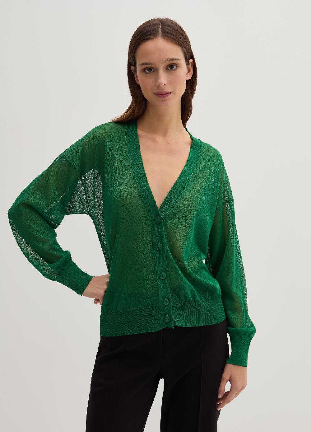 Stefanel Cardigan effetto trasparenza Promozione Limitata