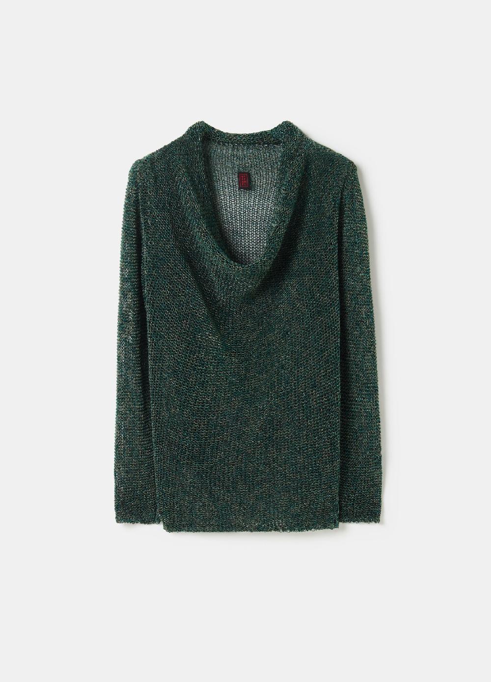 Stefanel Maglia semilucida traforata jacquard Prezzo Ridotto