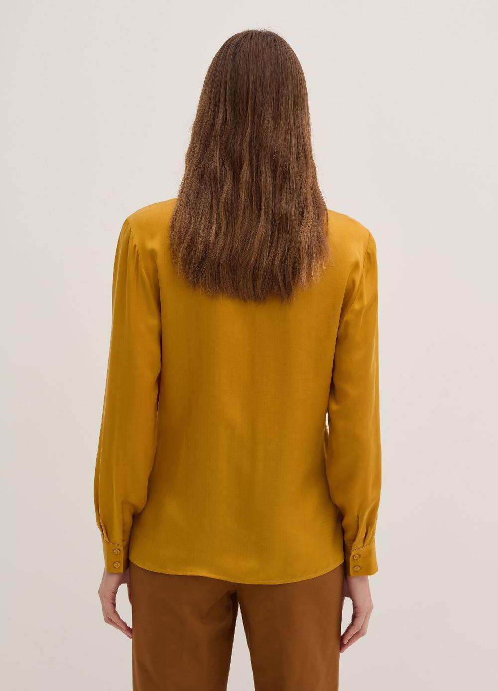 Stefanel Camicia regular fit in satin Novità