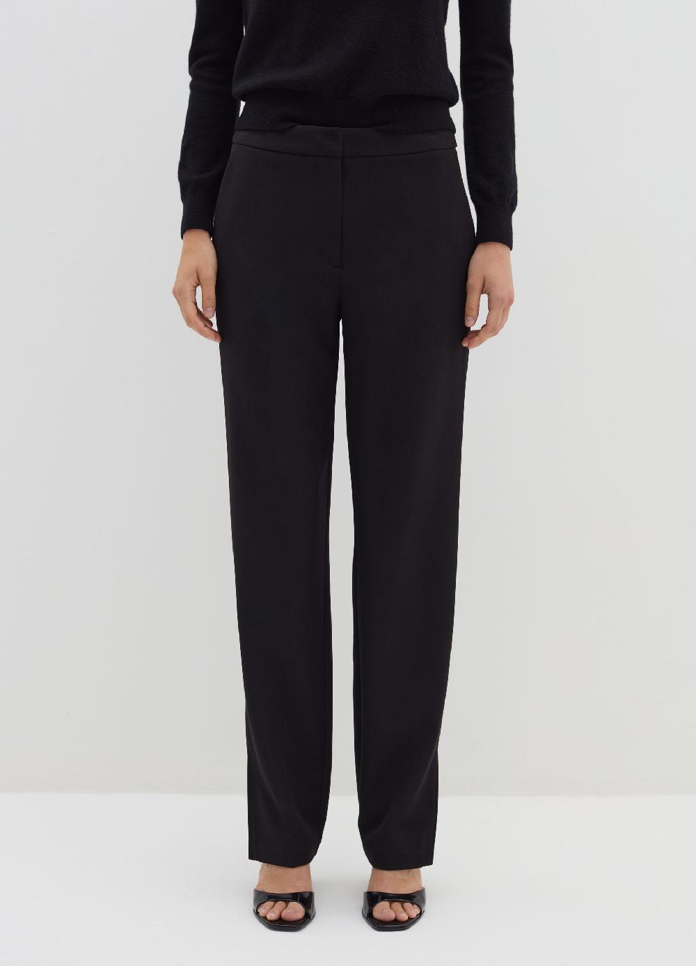 Stefanel Pantalone flare fit in poly stretch Economico