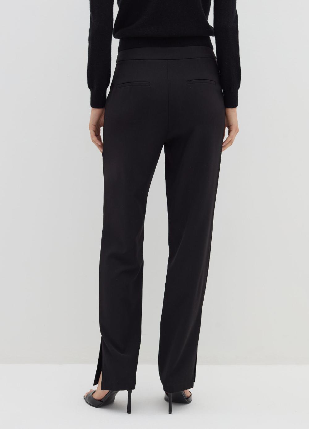 Stefanel Pantalone flare fit in poly stretch Economico