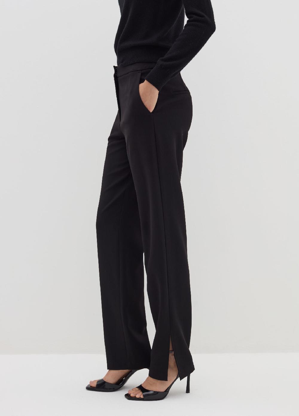 Stefanel Pantalone flare fit in poly stretch Economico