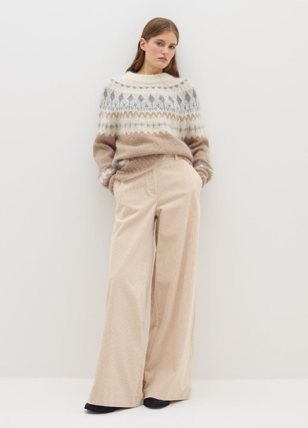 Stefanel Pullover con disegno jacquard Offerte