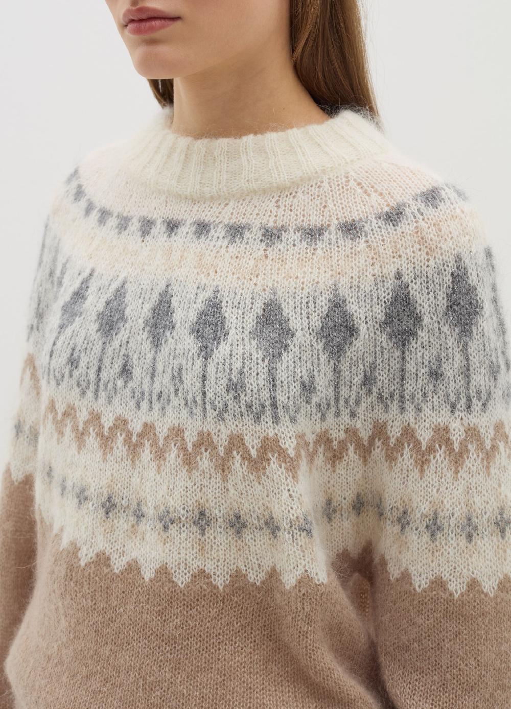 Stefanel Pullover con disegno jacquard Offerte