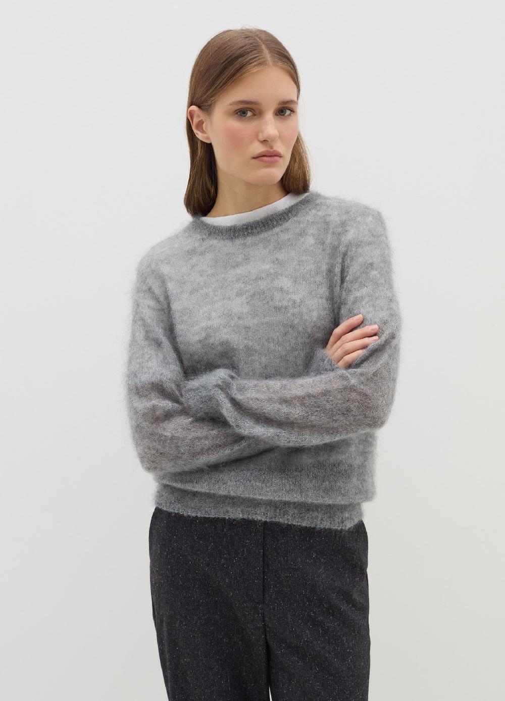 Stefanel Pullover ultra leggero in filato peloso Vendita Economica