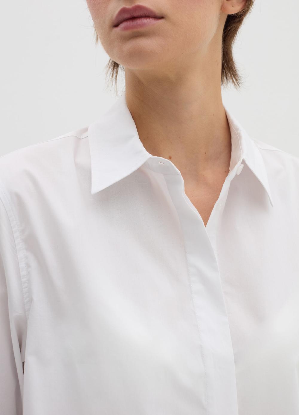 Stefanel Camicia regular fit in popeline Vendite Flash