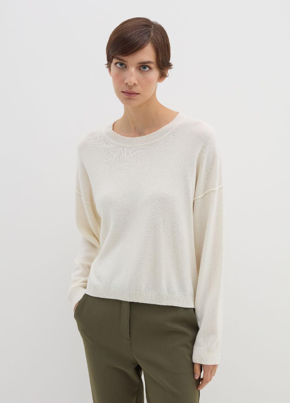Stefanel Pullover oversize con scollo rotondo Qualità