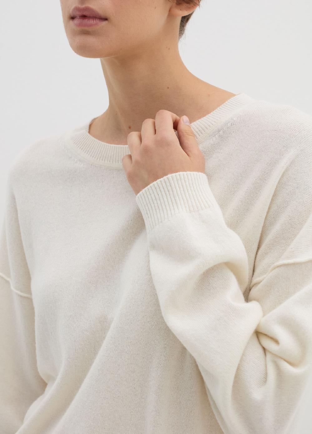Stefanel Pullover oversize con scollo rotondo Qualità