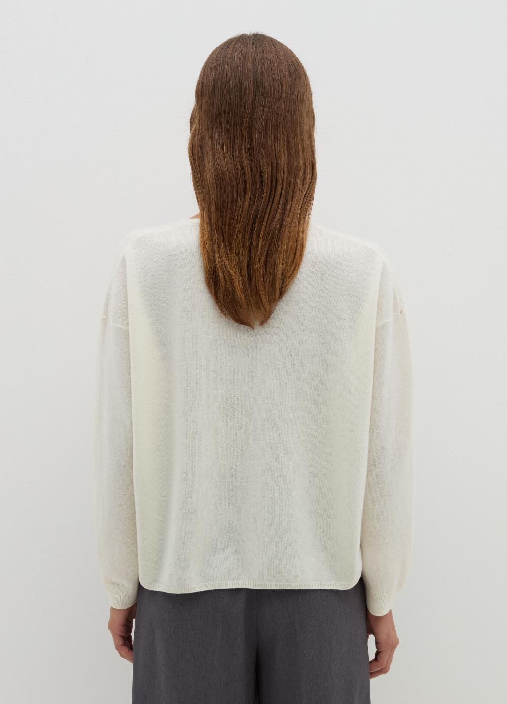 Stefanel Pullover in lana e cashmere con scollo a V Spedizione Gratuita