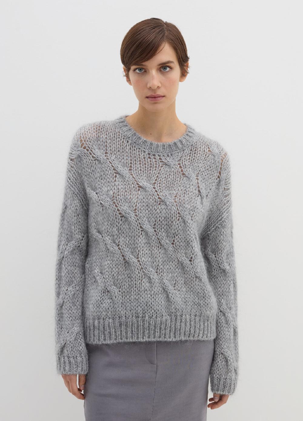 Stefanel Pullover oversize a treccia Negozi Online