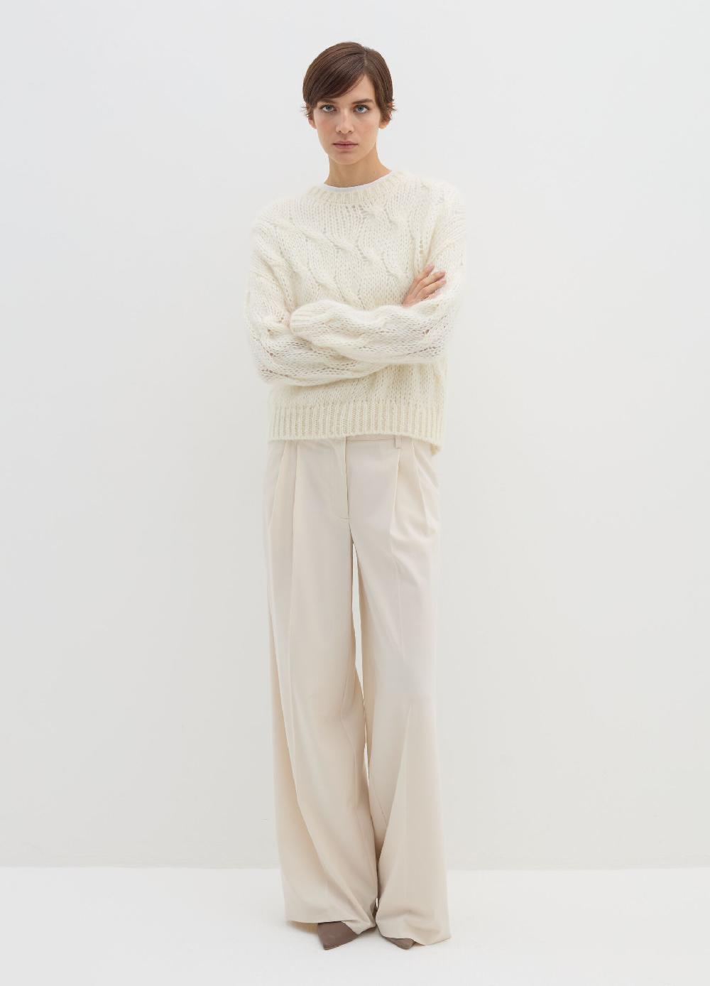 Stefanel Pullover oversize a treccia Acquista Ora