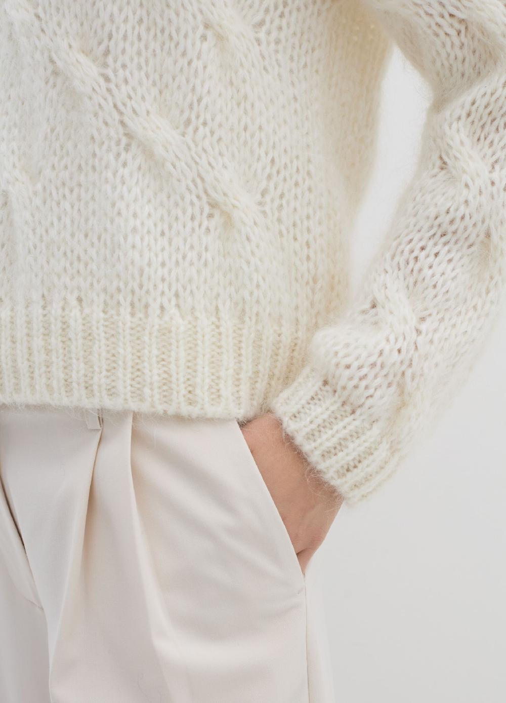 Stefanel Pullover oversize a treccia Acquista Ora
