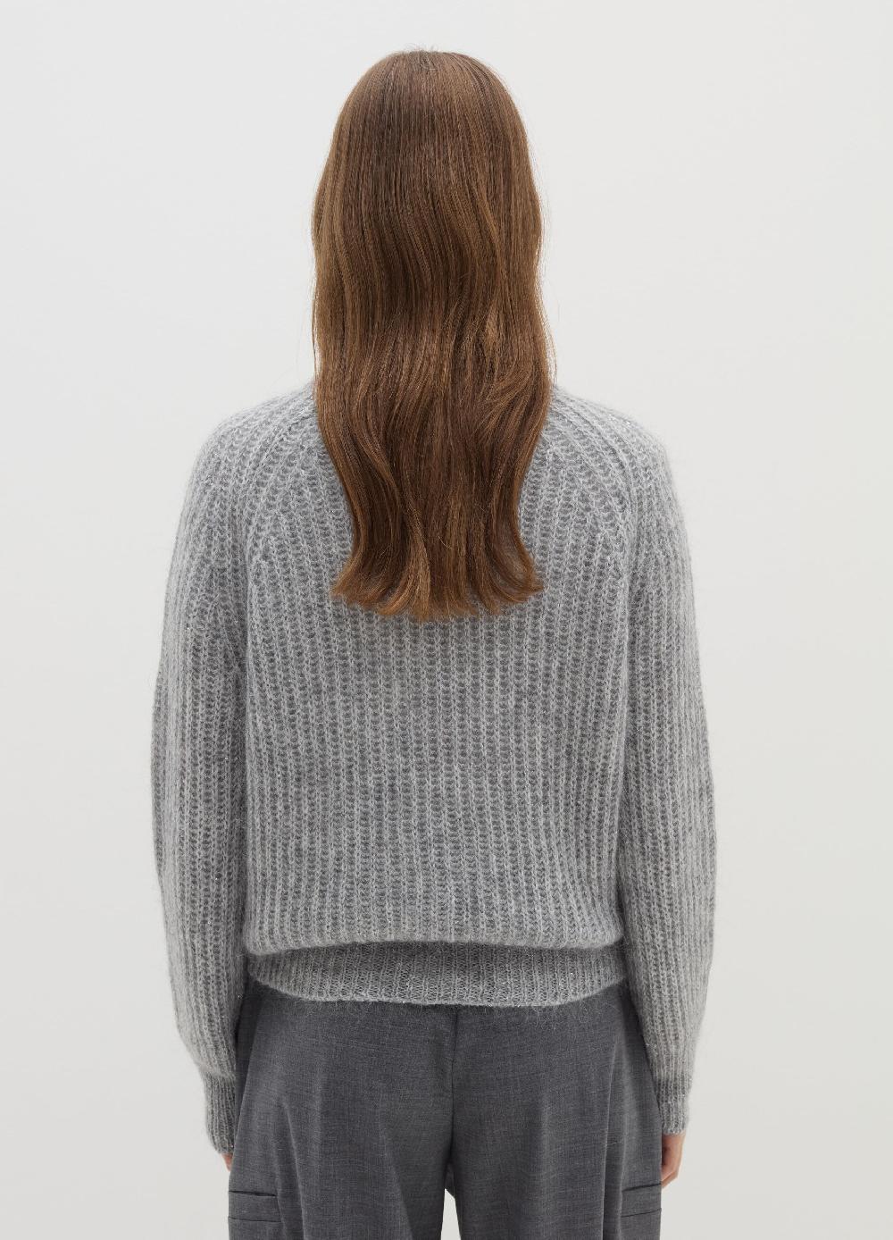 Stefanel Pullover a coste inglesi con micro paillettes Online