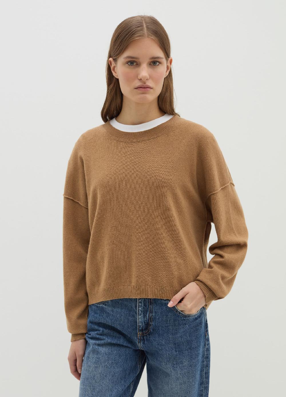 Stefanel Pullover oversize con scollo rotondo Offerte