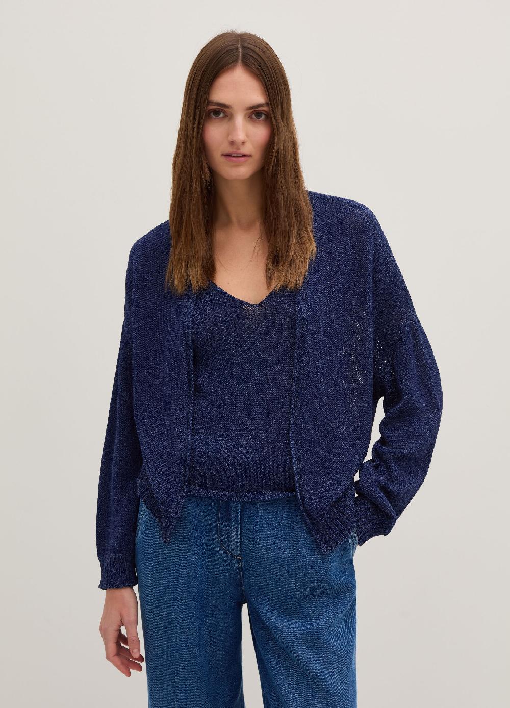 Stefanel Cardigan aperto oversize senza cuciture