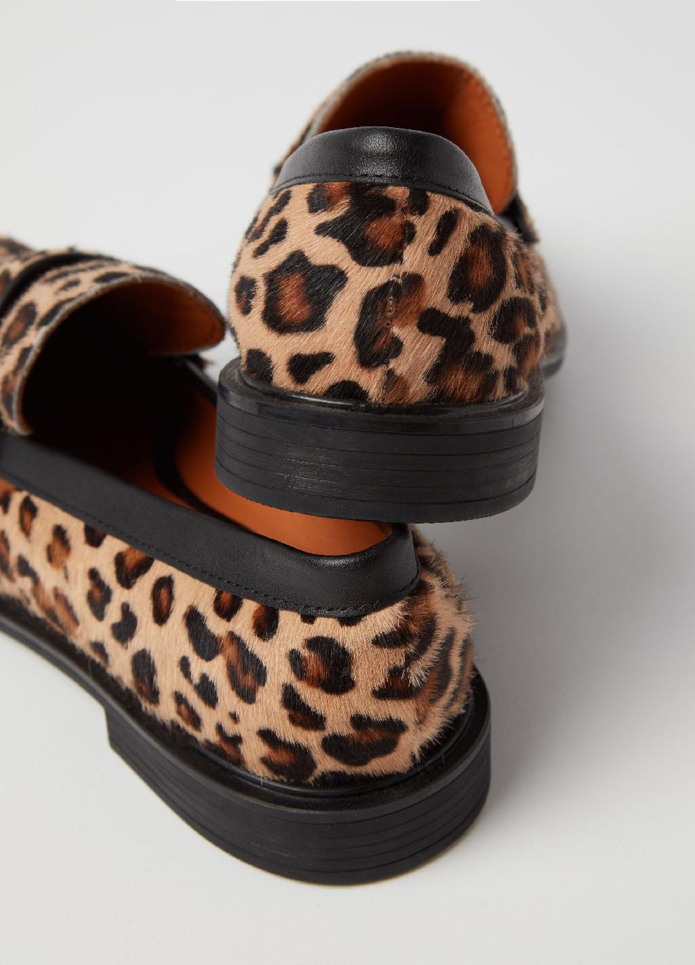Stefanel Mocassino in cavallino animalier Italia